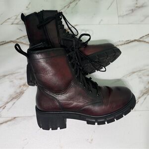 Thursdays Cherry Coda Women’s Combat Boots